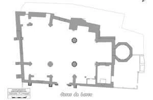 PLANO DE PLANTA IGLESIA SANTA MARIA