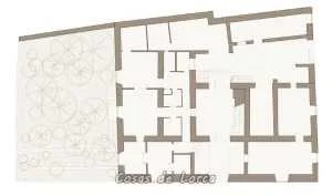 CASA DE LOS ARCAS PLANO PLANTA BAJA
