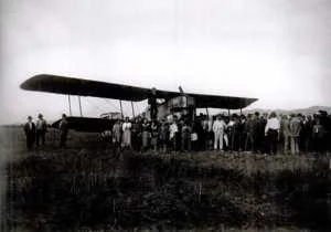 ACCIDENTE DE AVION EN CAMPO DE LORCA 1920