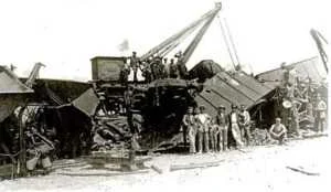 ACCIDENTE FERROVIARIO EN PULPI 1927