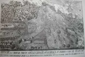 VISTA DE LORCA TRAS INUNDACION 3 ABRIL 1802