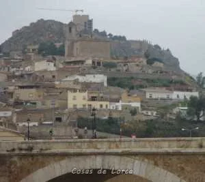 Vista de Lorca tras la inundación más reciente en 2012
