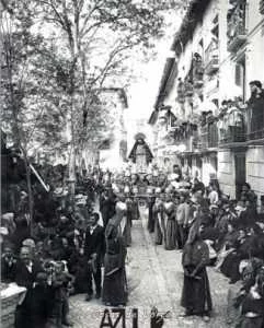 VIRGEN DE LOS DOLORES EN PROCESION