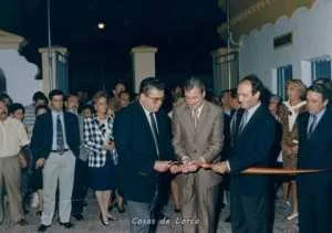 MIGUEL NAVARRO INAUGURANDO SEPOR CON VALCARCEL
