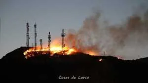 INCENDIO PEÑARRUBIA CASTILLO PILONES