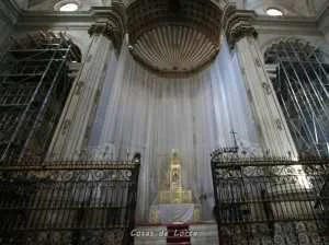 DAÑOS TERREMOTO 2011 REPARACION ARCOS ALTAR