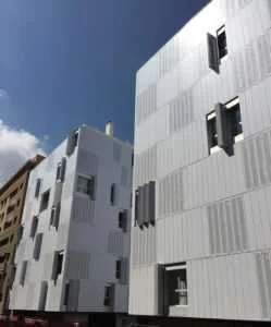 FACHADA DEL NUEVO RESIDENCIAL SAN MATEO