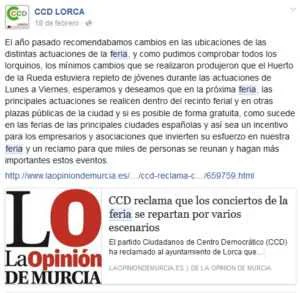 CCD FERIA