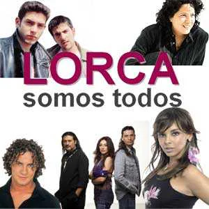 CARTEL CONCIERTO SOLIDARIO LORCA SOMOS TODOS