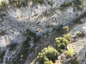 Servicios de emergencia rescatan a un senderista accidentado en Barranco del Humero (Sierra Espuña) en Totana