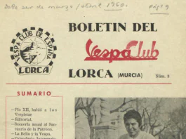 COSAS DE LORCA - CLUB DE LA VESPA
