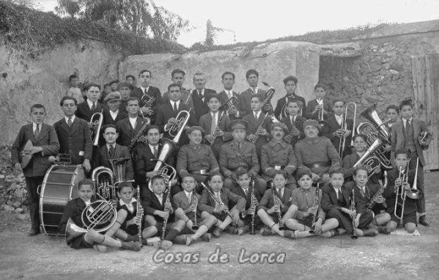 BANDA DE MUSICA DE LORCA 1927