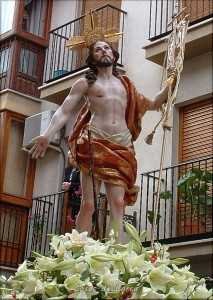 JESUS RESUCITADO DE ROQUE LOPEZ 1800