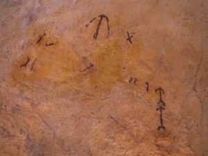 Pinturas rupestres del abrigo de El Mojao - Museo Arqueológico de Lorca