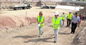 Doblan los turnos de trabajo en Santa Quiteria para finalizar la obra este año