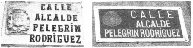 CALLE ALCALDE PELEGRIN RODRIGUEZ