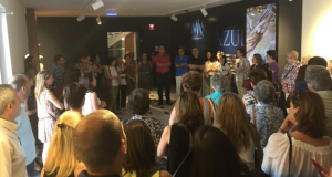 120 docentes mercedarios de toda España visitan el Museo Azul de la Semana Santa, MASS
