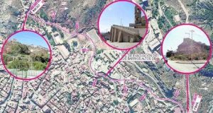 El proyecto del vial de evacuación de los barrios altos obliga a expropiar ocho propiedades