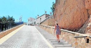 La primera fase del nuevo acceso al barrio de San Juan ya está acabada
