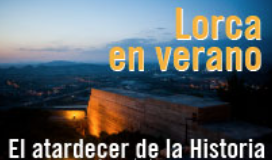 Lorca Taller del Tiempo propone disfrutar de la Fortaleza de Sol durante el mes de agosto