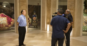 TVE visita el MASS para el Canal 24 horas