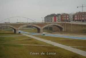 El rio Guadalentin a su paso por Lorca