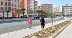 Las obras de San Diego llegan a su ecuador con el reasfaltado de calles