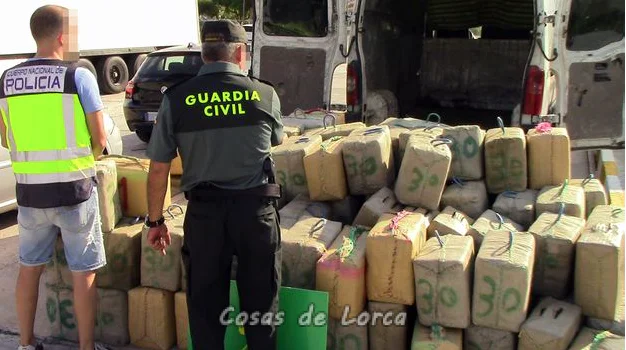 DESMANTELADA ORGANIZACION CRIMINAL POR TRAFICO DROGA DESDE MARRUECOS