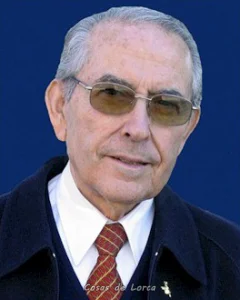 El escritor Jose Maria Castillo Navarro, Medalla de Oro de la ciudad de Lorca