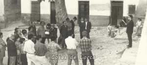 HOMENAJE EN 1950 SIN PERMISO GUBERNATIVO EN PLAZA CAÑICO