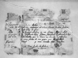 NOTA DE OBRAS EN 1930