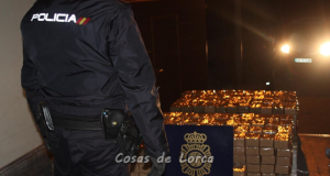 La policia interviene en Lorca y Albox 2 toneladas de hachís con destino centro Europa, hay varios detenidos