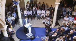 El presidente del gobierno Mariano Rajoy en su visita a nuestra ciudad, promete seguir ayudando a Lorca “cueste lo que cueste”