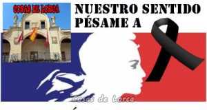 MATANZA EN PARIS – NUESTRO SENTIDO PESAME AL PUEBLO FRANCES DEP