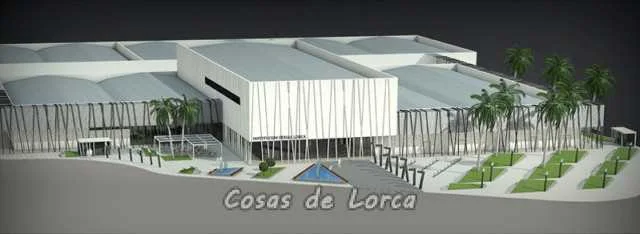 VISTA AEREA DEL NUEVO PALACIO DE CONGRESOS Y AUDITORIO DE SANTA QUITERIA