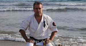 Hanshi Pedro Roiz, el gran maestro de karate en Lorca.