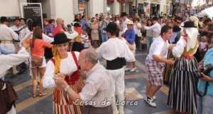 Tres grupos de Coros y Danzas con 100 personas procedentes de distinas provincias participarán este sábado en el X Festival Nacional de Folclore »Lorca Ciudad del Sol»