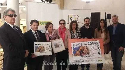 Un nacimiento del Museo del Belén de Lorca aparecerá en 5´5 millones de cupones de la ONCE del Día de Nochebuena