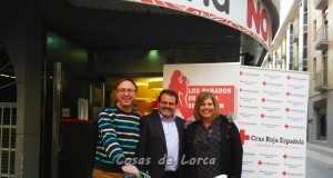 La empresaria lorquina Maria Quiñonero participa en la Gran Quedada Solidaria organizada por Cruz Roja y el grupo facebook Parados de Lorca