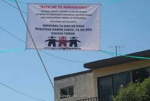 PATRULLAS VECINALES EN LA HOYA ANTE LOS ROBOS