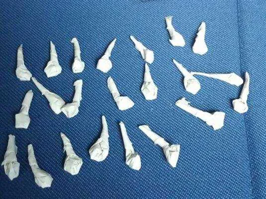 SORPRENDIDO CON PAPELINAS COCAINA