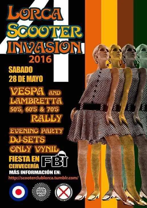 28 May - IV Lorca scooter Invasion 2016.
