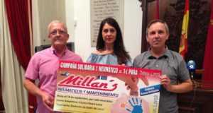La empresa Hermanos Millán S.L emprende una campaña solidaria a favor de la Asociación Down Lorca durante los meses de verano