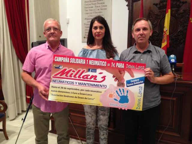 La empresa Hermanos Millán S.L emprende una campaña solidaria a favor de la Asociación Down Lorca durante los meses de julio, agosto y septiembre