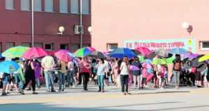 Solicitan nuevas zonas de sombra en los centros educativos de Lorca para evitar el estrés térmico en los meses de calor.