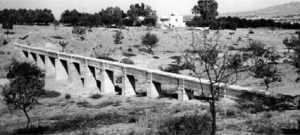 Acueducto de la Rambla de los Pinos 1951