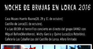 Miguel Bañon (Marañones) actuará con su nuevo grupo BANG en la noche de Brujas del castillo