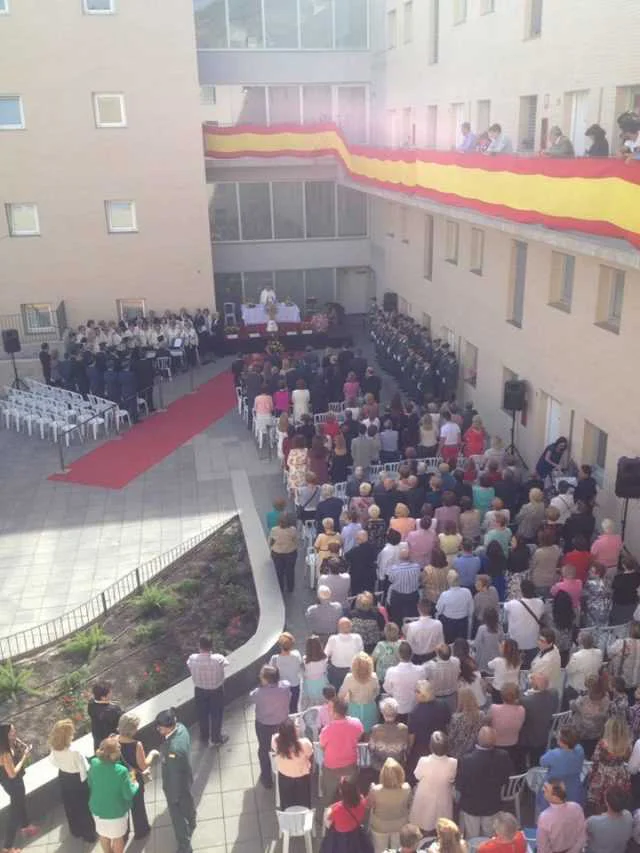 CELEBRACION FIESTA DEL PILAR CUARTEL GUARDIA CIVIL LORCA