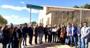 La Avenida Alcalde José López Fuentes rinde homenaje al primer alcalde de la Lorca democrática.