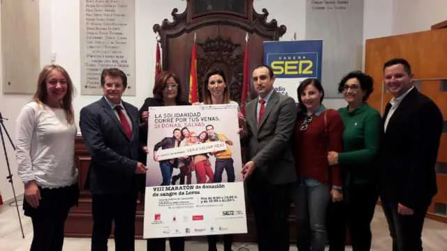 próximo jueves en el VIII Maratón de Donación de Sangre ''Ser Solidarios''